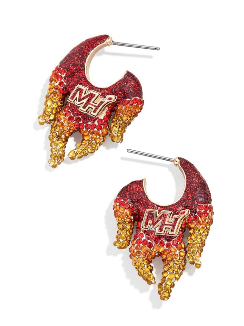 Miami Heat BaubleBar Statement Stud Earrings